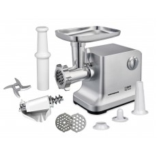 Masina de tocat Heinner Almandine MG-2100SS, 2100W, accesoriu suc rosii, accesoriu carnati