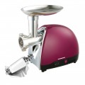 Masina de tocat Heinner MG1500TA-BG, 1600W, accesoriu pentru rosii si carnati, visiniu