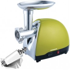 Masina de tocat Heinner MG1500TA-GR, 1600W, accesoriu pentru rosii si carnati, verde