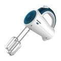 Mixer de mana Heinner Charm HM-250BG, 200W, 5 viteze, alb-albastru