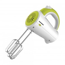 Mixer de mana Heinner Charm HM-250BG, 200W, 5 viteze, alb-verde