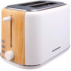 Prajitor de paine Heinner HTP-WH800BB, 800W, 2 felii, 7 niveluri de rumenire, alb