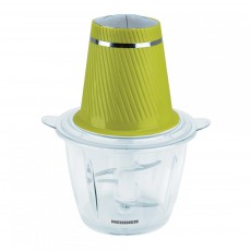 Tocator Charm Heinner HMC-300GR, 300W, 2 cutite inox, bol din sticla, 2 viteze, verde