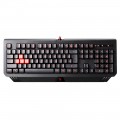 Tastatura iluminata A4Tech Bloody B120, cu fir, US layout, neagra